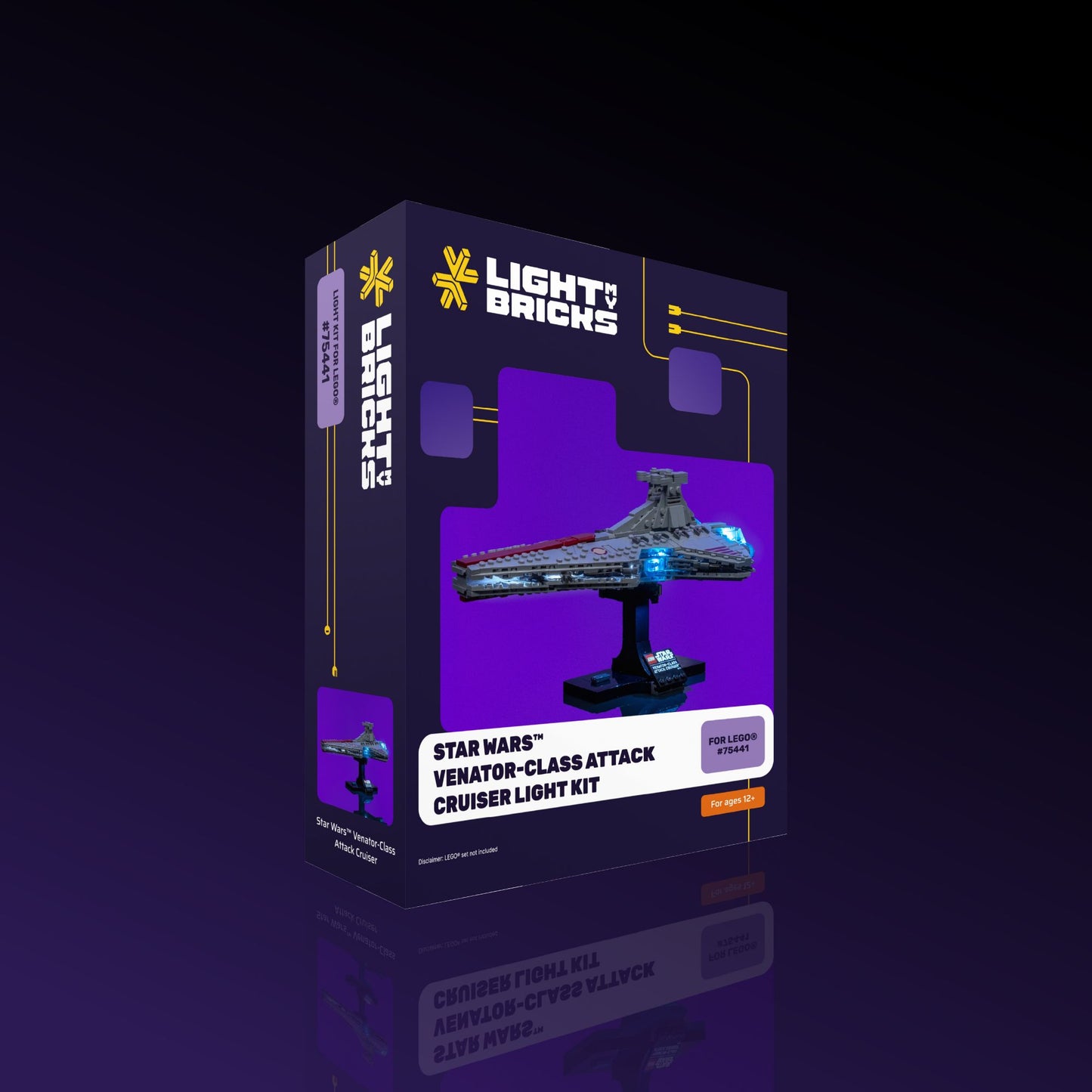 Light Kit for LEGO® Venator-Class Attack Cruiser #75441