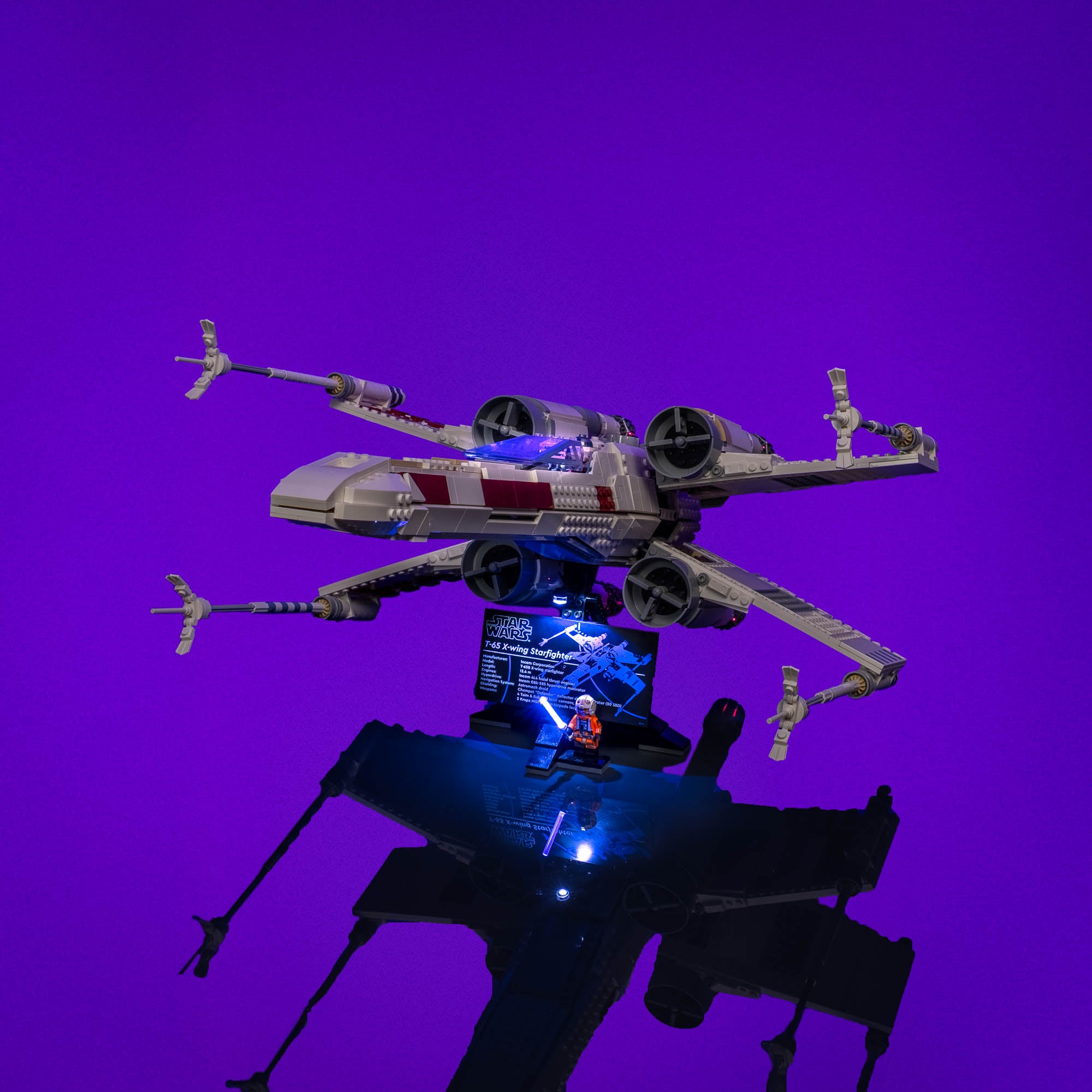 ☆みらい☆ LMB 2.0 Light Kit for LEGO Star Wars X-Wing Starfighter #75355