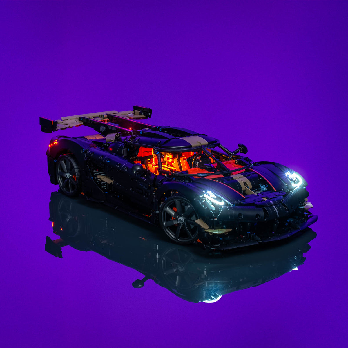 Beleuchteter Koenigsegg Sadair’s Spear