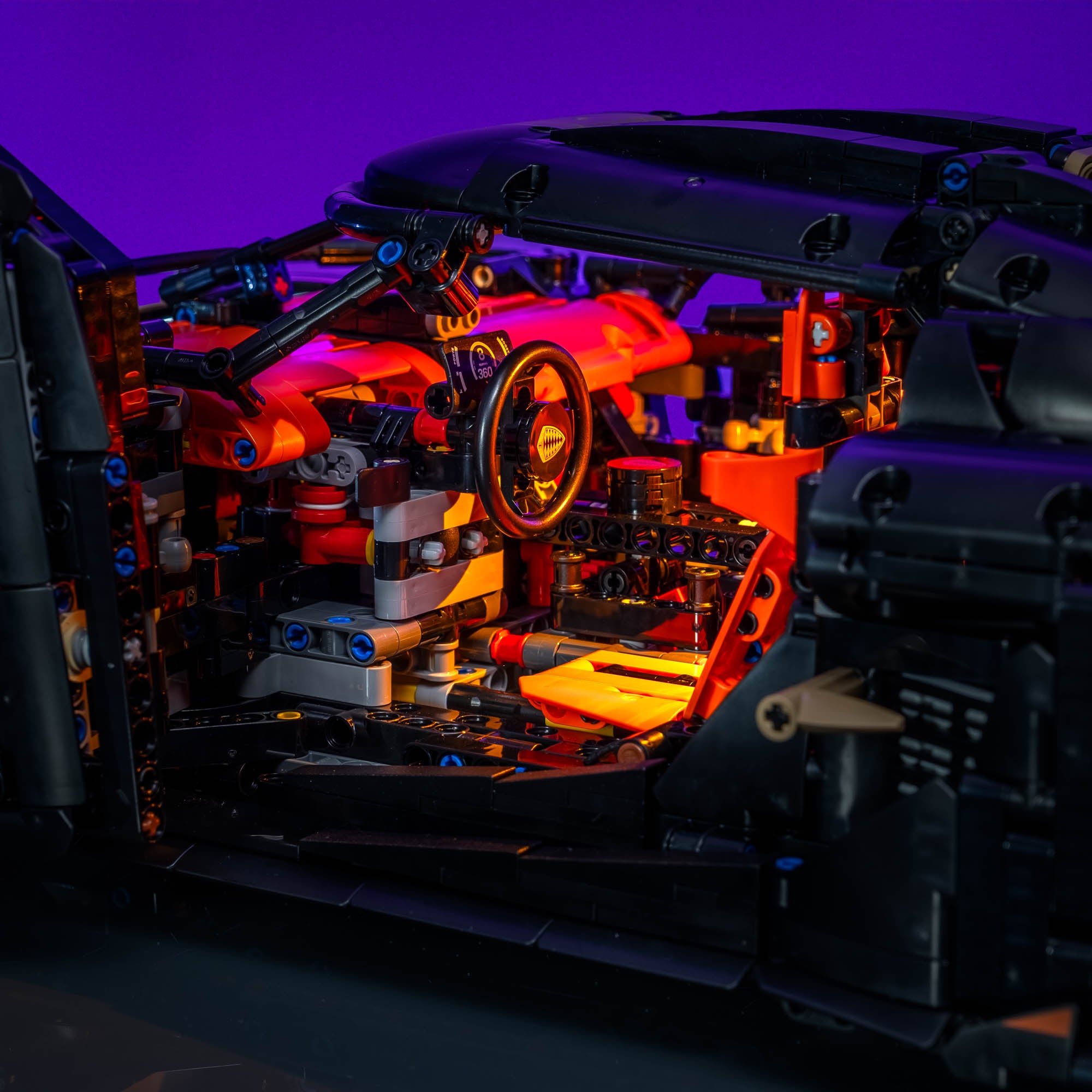 Light Kit for LEGO® Technic Koenigsegg Sadair's Spear #42232