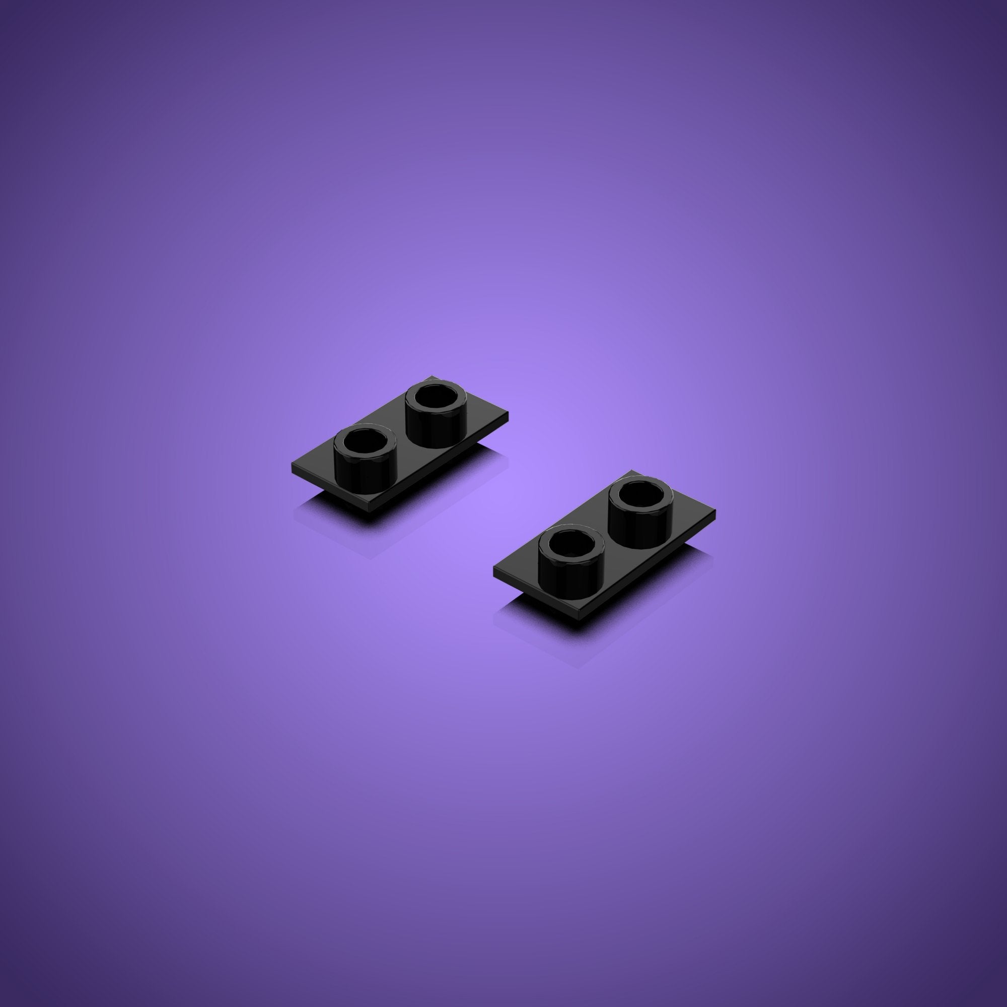 Tether 1x2 (2 Pack) | Light My Bricks – Light My Bricks USA