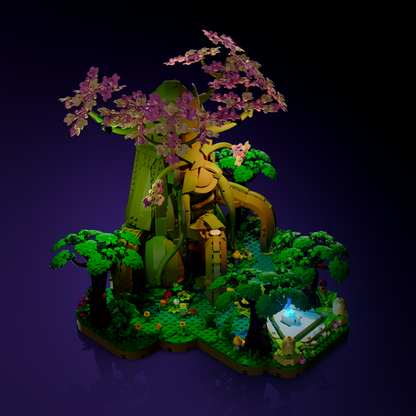 LMB 2.0 Light Kit for LEGO® The Legend of Zelda Great Deku Tree 2-in-1 #77092