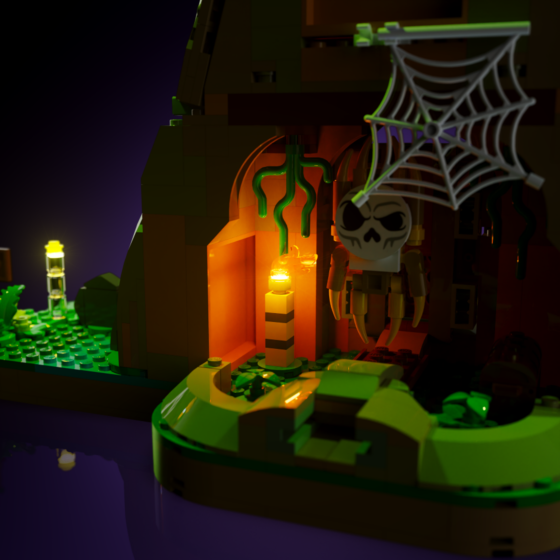 LMB 2.0 Light Kit for LEGO The Legend of Zelda Great Deku Tree 2