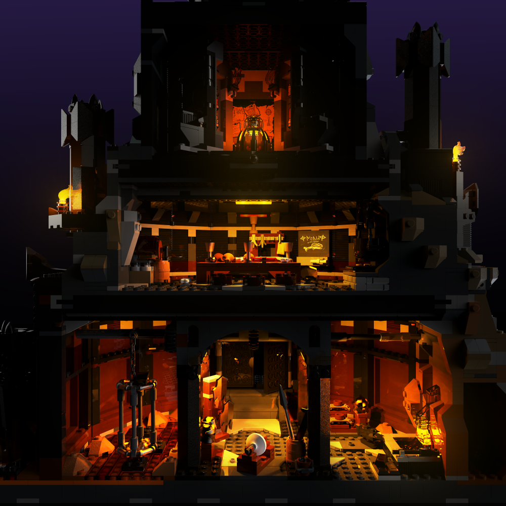LMB 2.0 Light Kit for LEGO® The Lord of the Rings: Barad-dur #10333