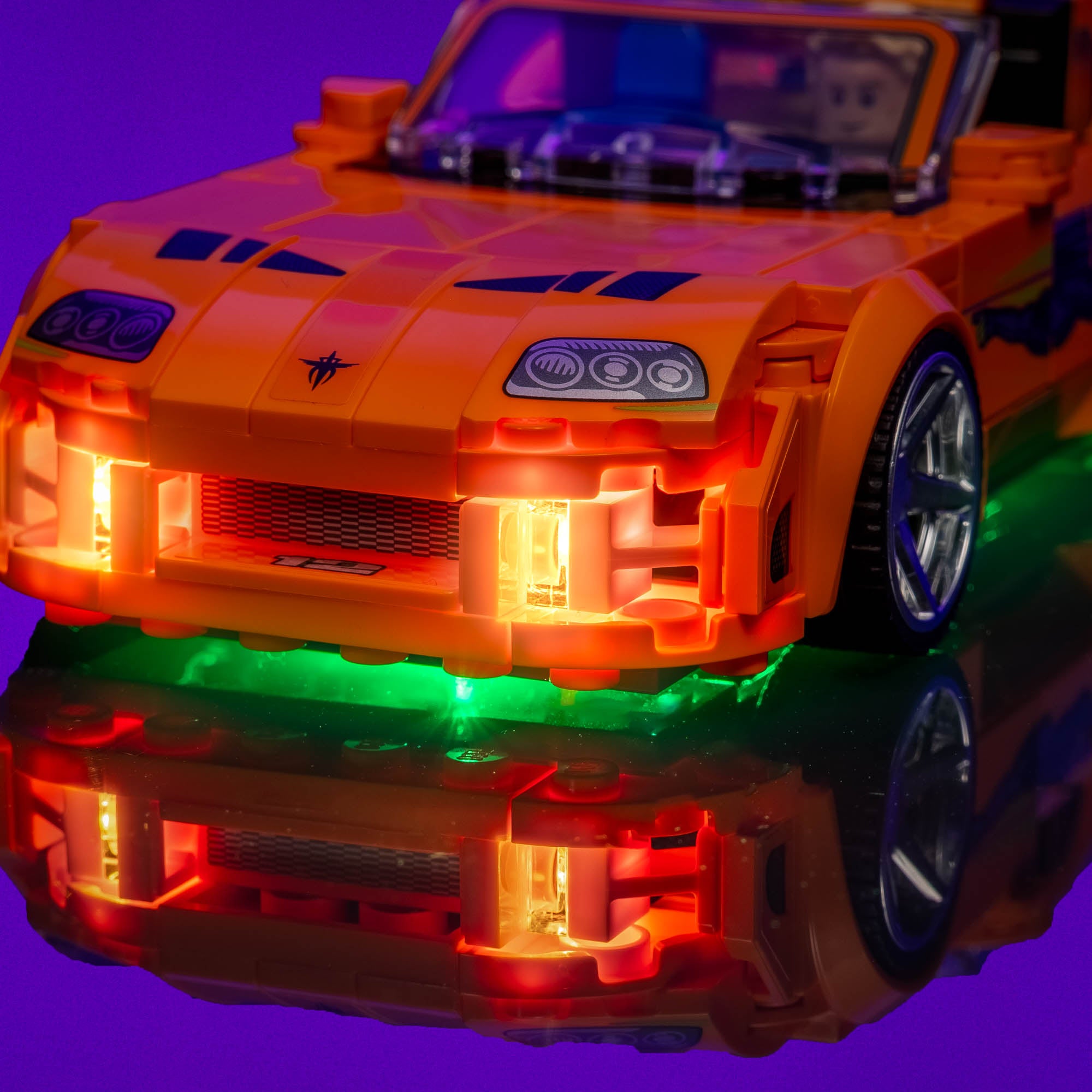 Light Kit for LEGO® Speed Champions Fast and Furious Toyota Supra