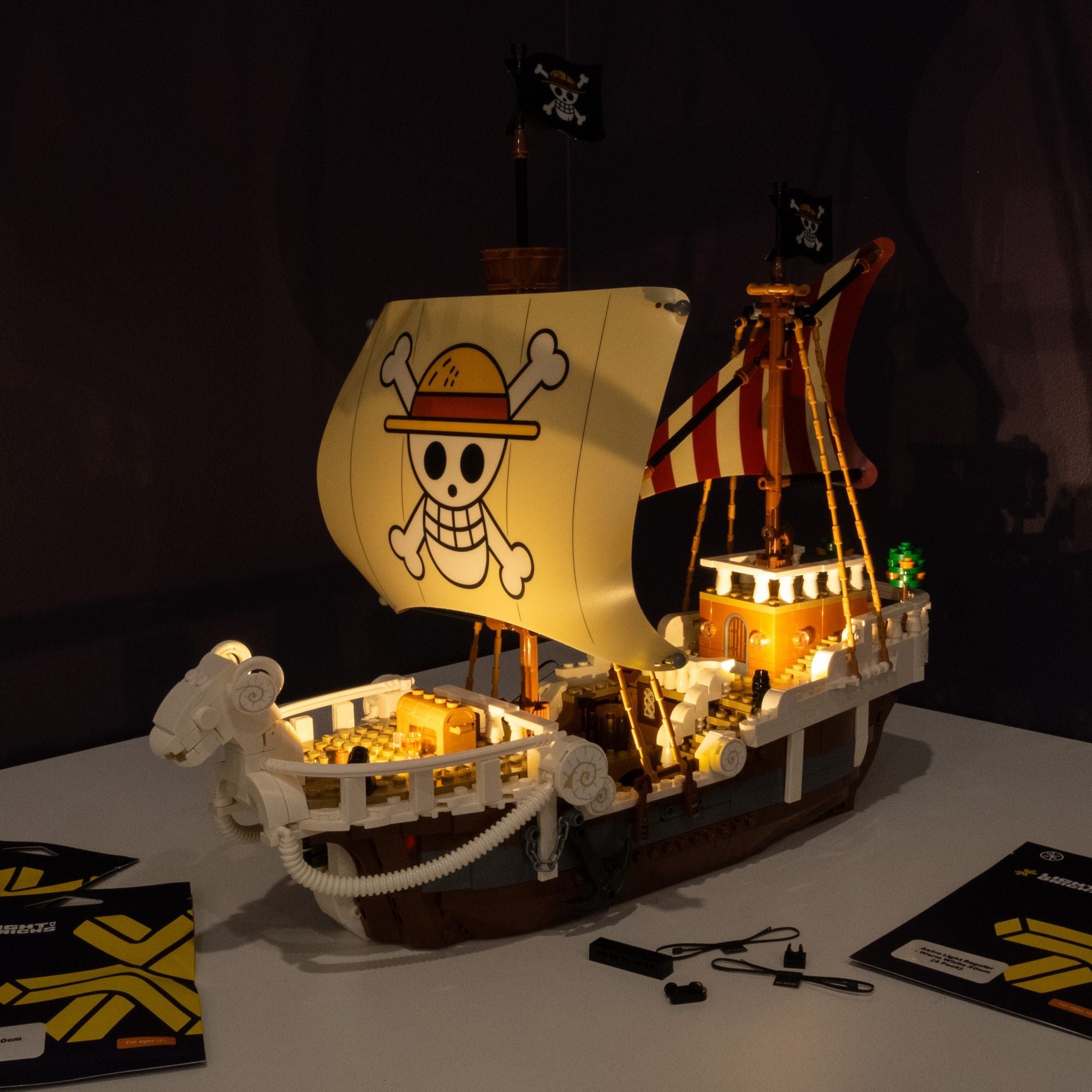 LEGO® ONE PIECE The Going Merry Pirate Ship #75639 DIY Light