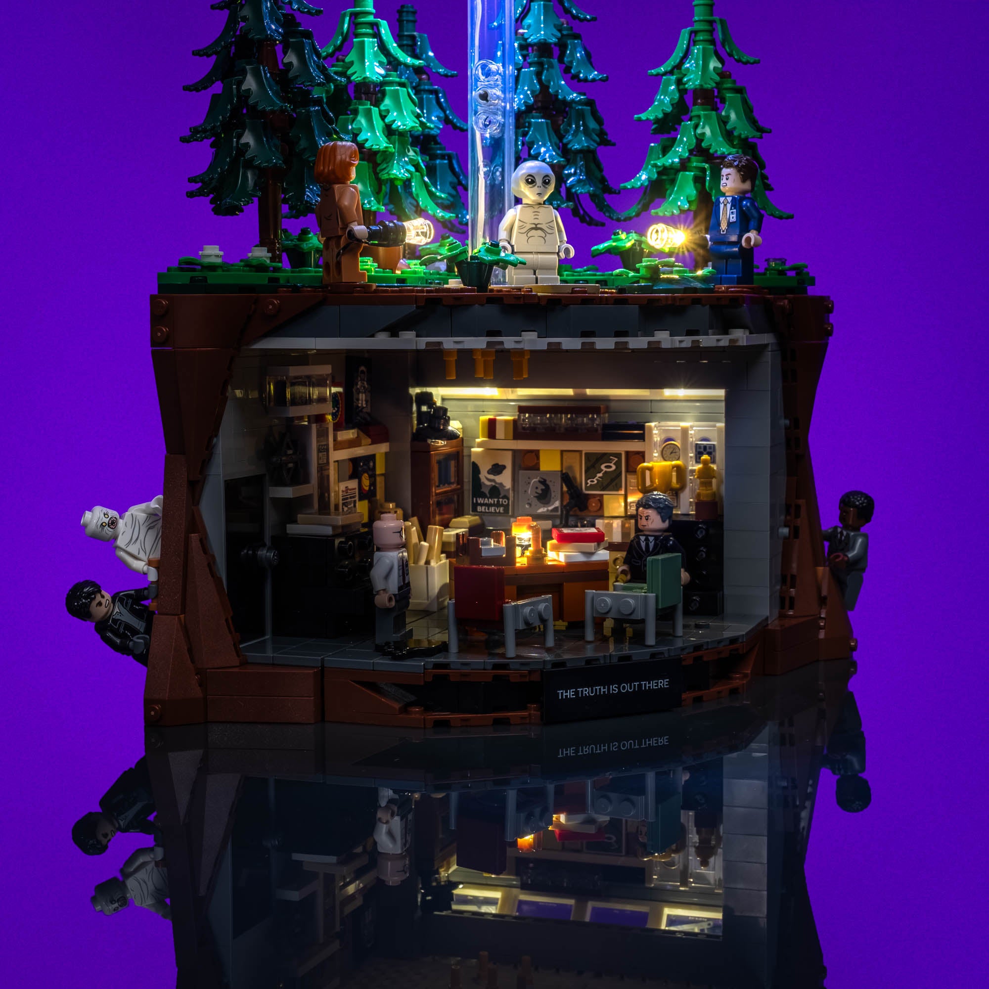 Light Kit for LEGO® The X-Files #21369 | Light My Bricks – Light