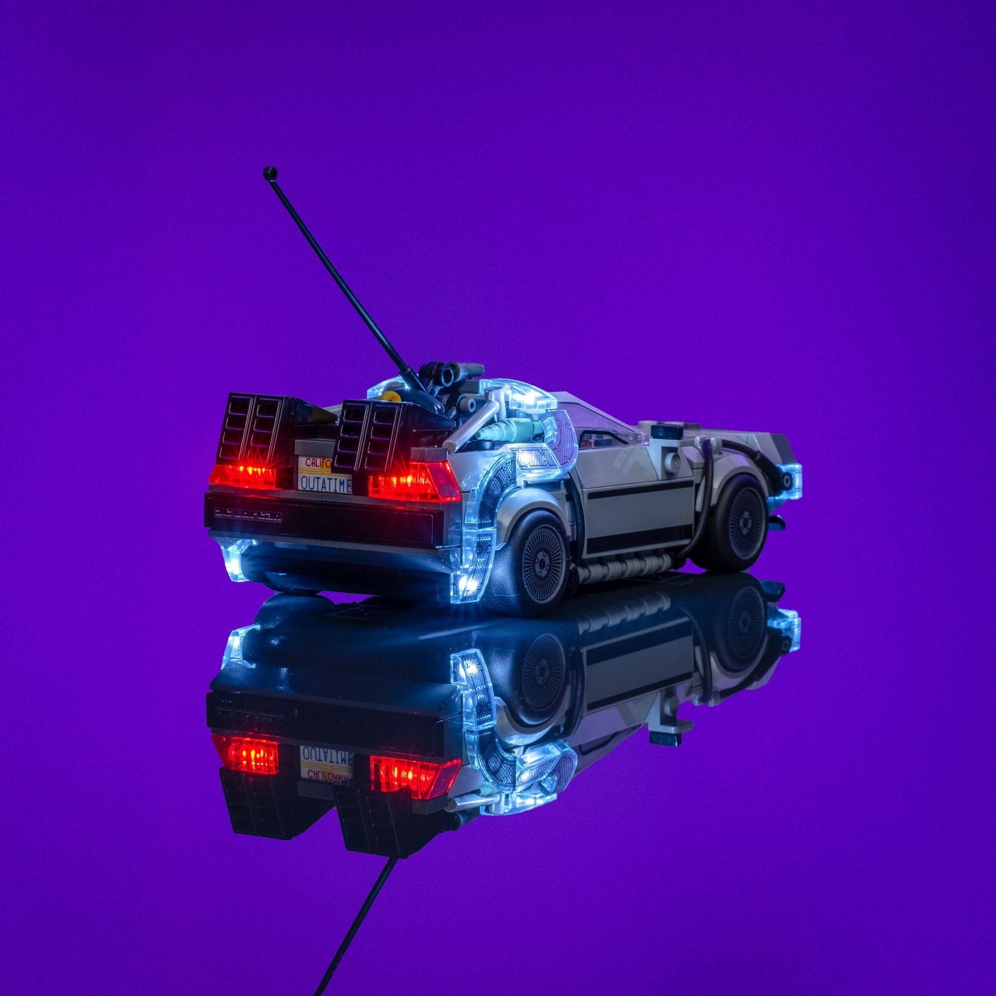 Back to the Future Light SF 箱無し LMB 2.0 Light Kit for LEGO Time Machine from Back to the Future