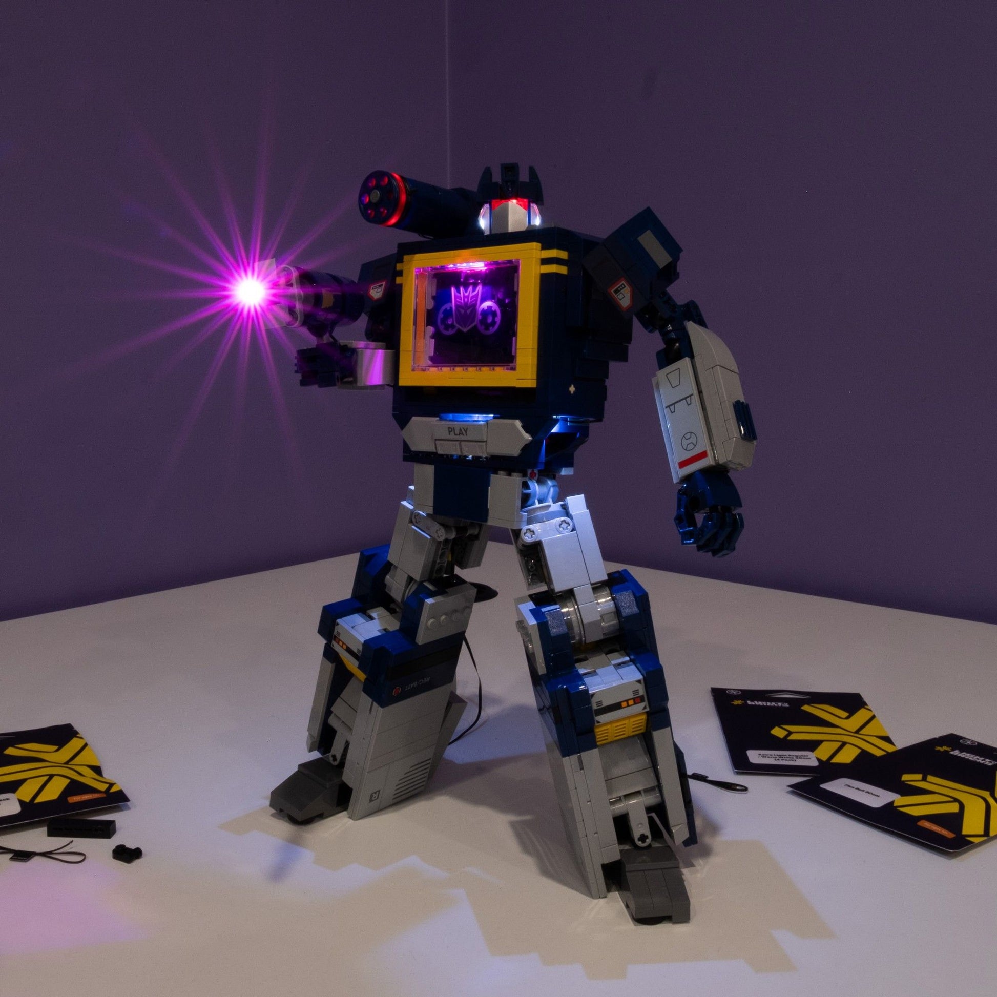LEGO Transformers: Soundwave #10358 DIY Light Bundle Light My Bricks USA LEGO Transformers: Soundwave #10358 DIY Light Bundle Light My Bricks USA
