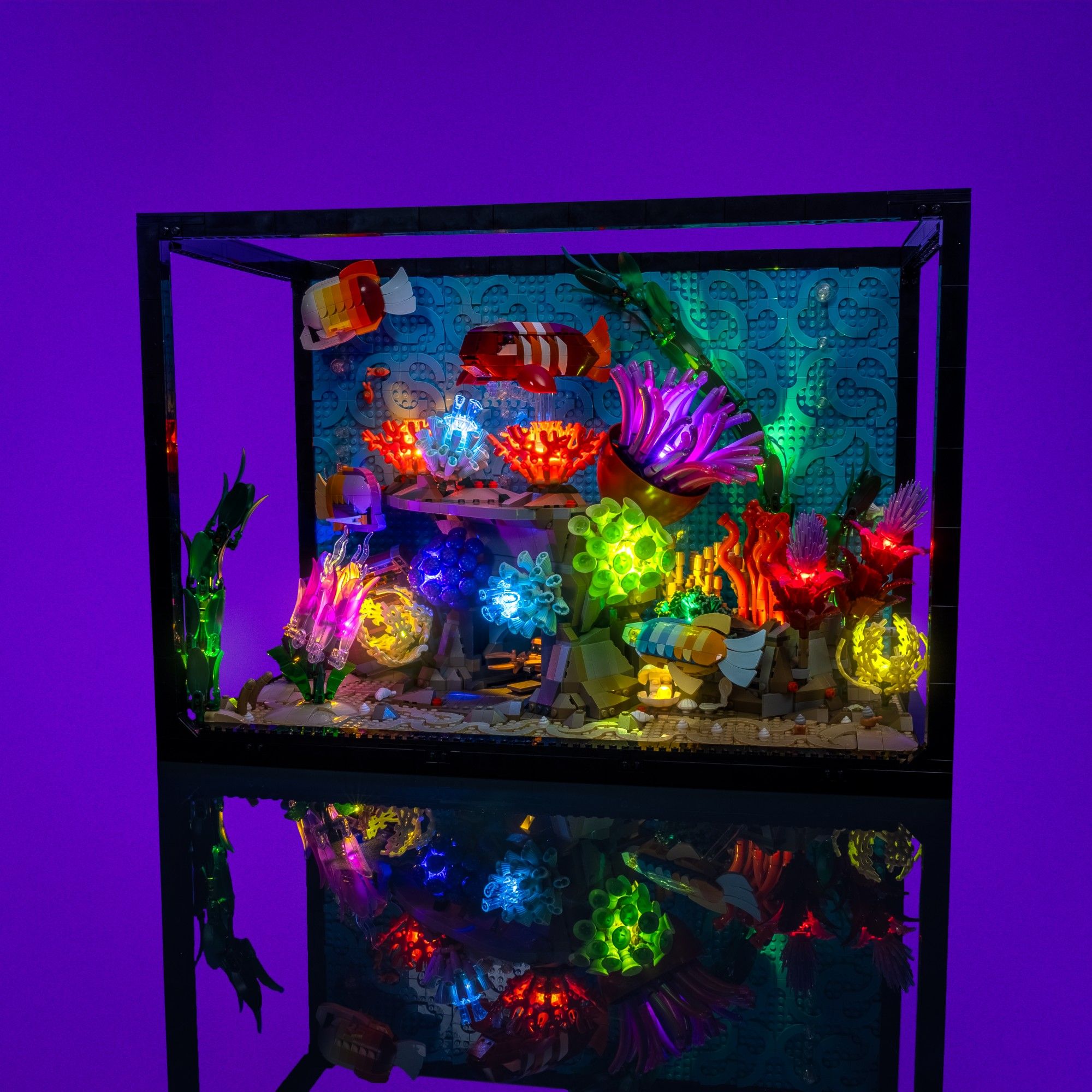 Light Kit for LEGO® Tropical Aquarium #10366 | Light My Bricks