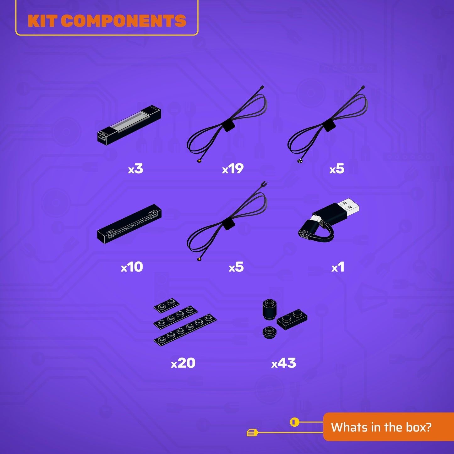 Light Kit for LEGO® Tropical Aquarium #10366