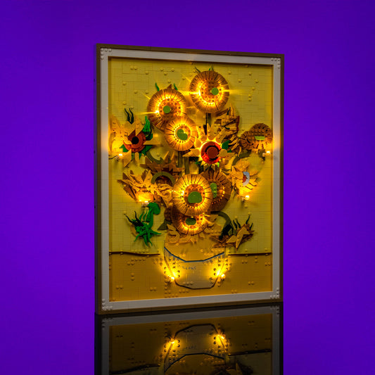 Light Kit for Vincent van Gogh – Sunflowers #31215