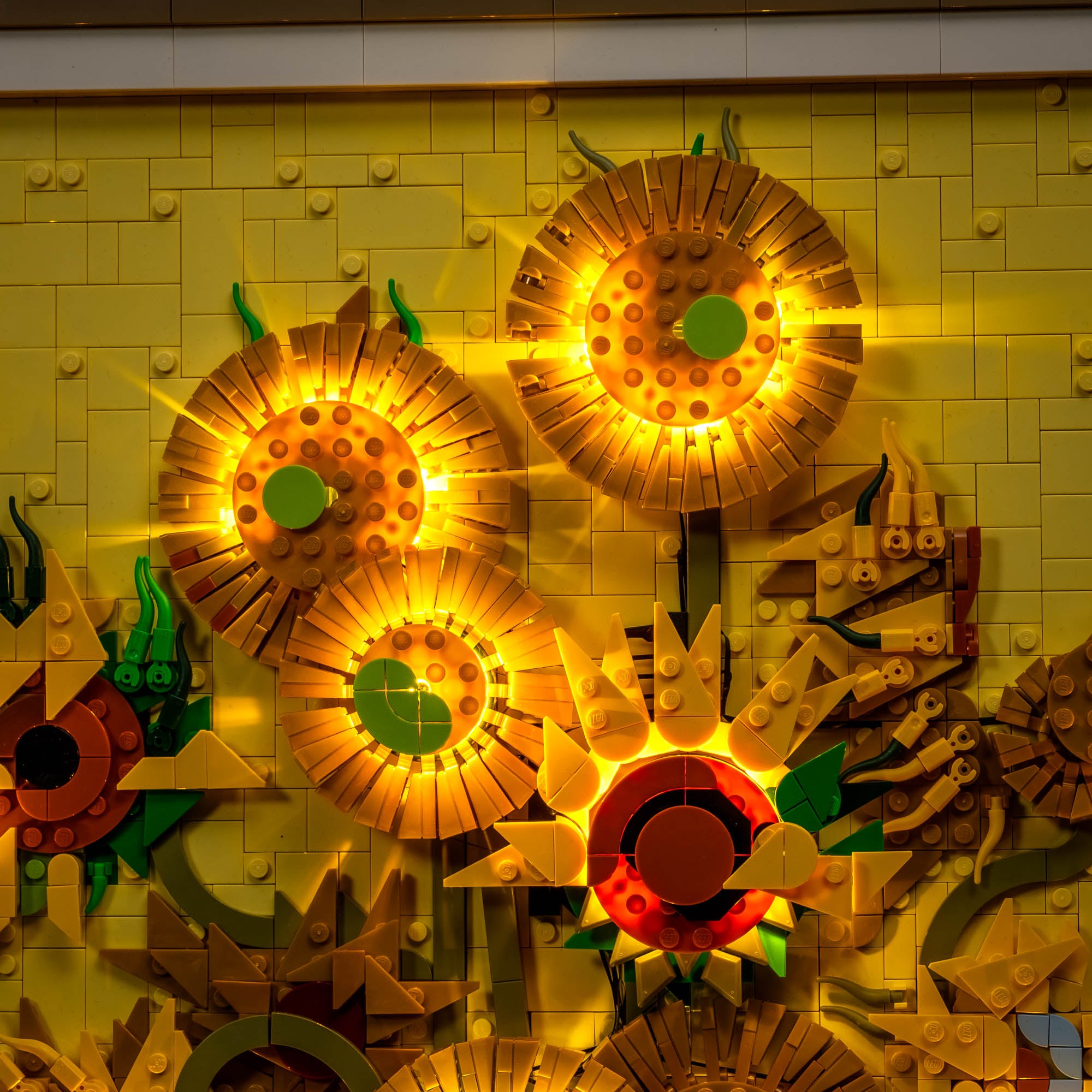 Light Kit for Vincent van Gogh – Sunflowers #31215 | Light My