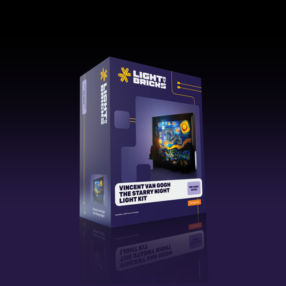 LMB 2.0 Light Kit for LEGO® Vincent van Gogh - The Starry Night #21333