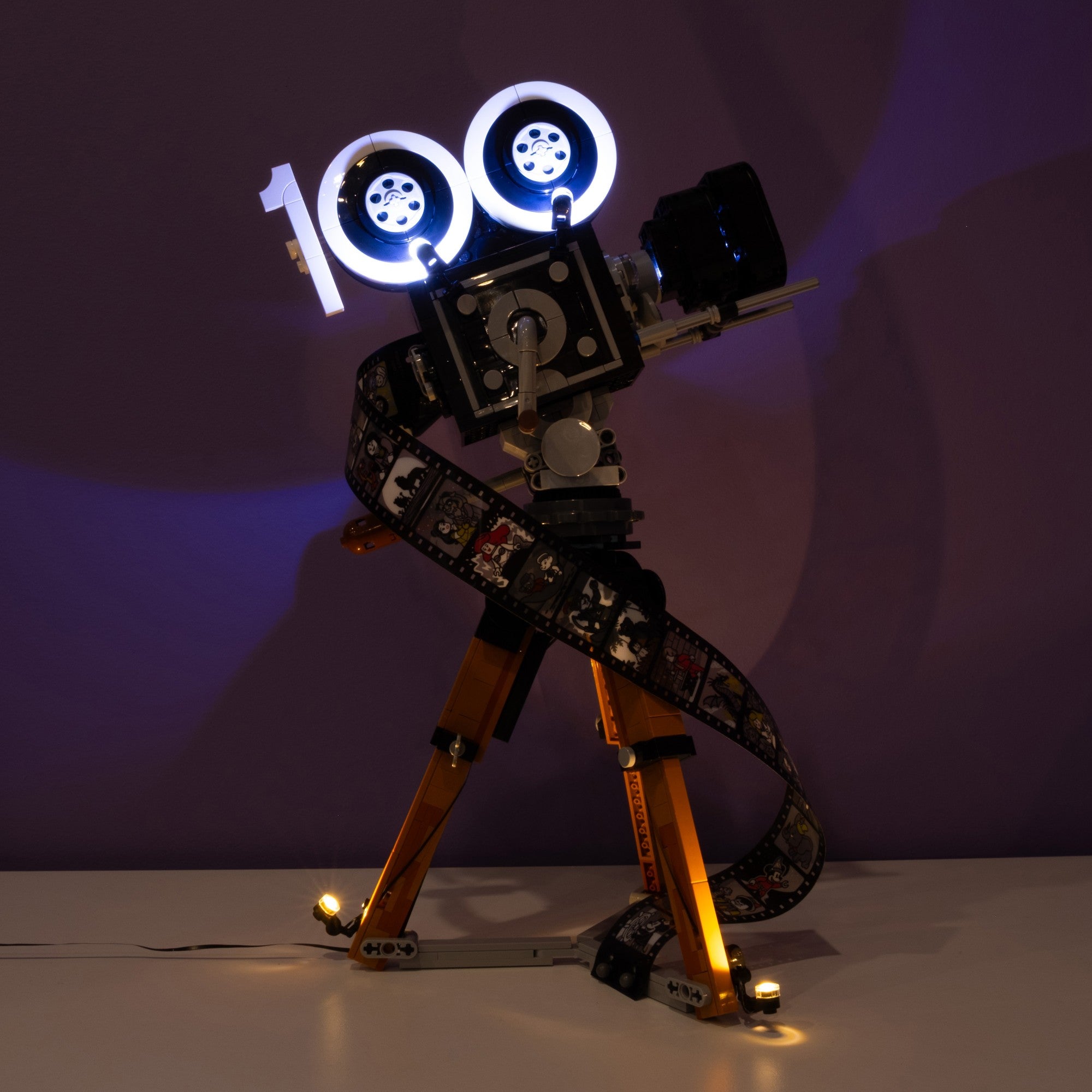 LEGO® Disney Walt Disney Tribute Camera #43230 DIY Light Bundle