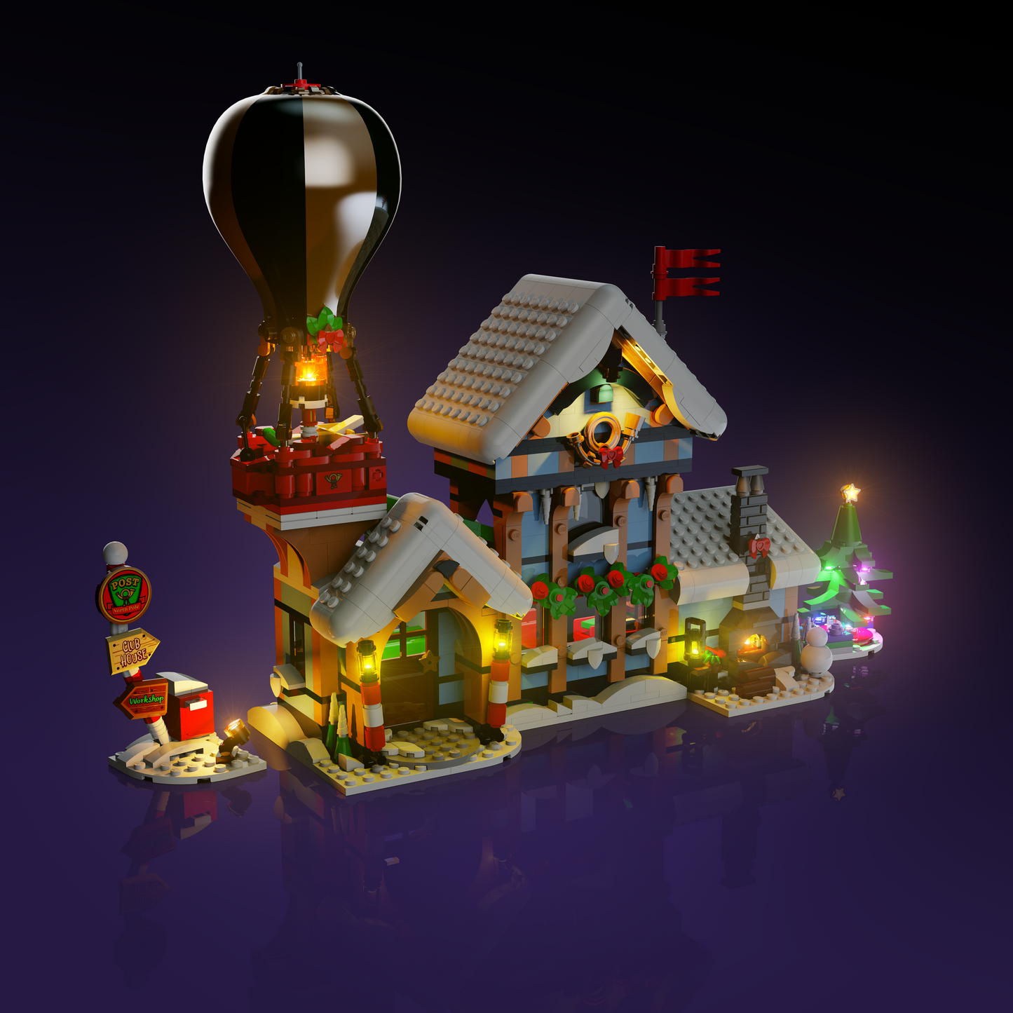 LMB 2.0 Light Kit for LEGO® Santa's Post Office #10339