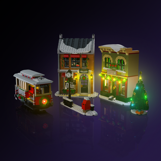 Light Kit for LEGO® Holiday Main Street #10308