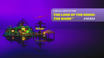 Light Kit for LEGO® The Lord of the Rings The Shire #10354