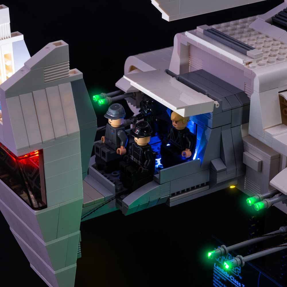 tidevand Orientalsk dominere LEGO UCS Imperial Shuttle #10212 Light Kit – Light My Bricks USA