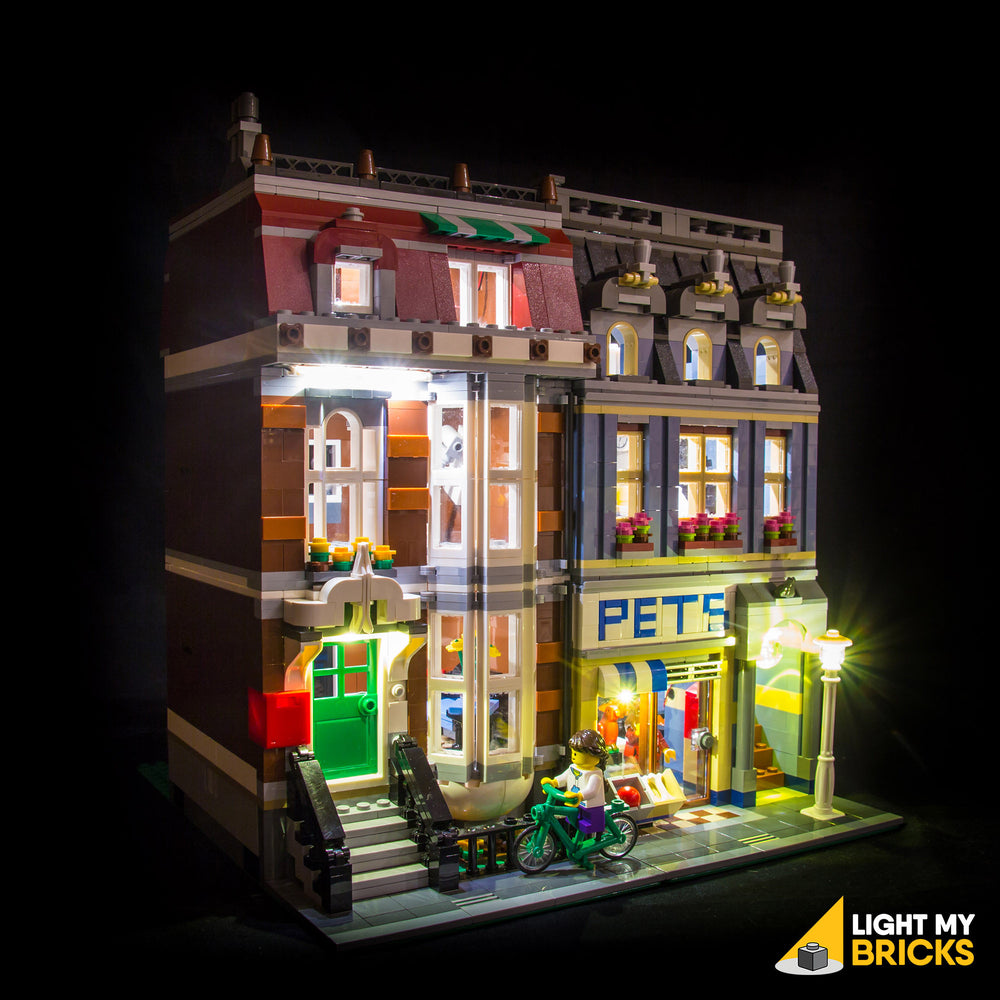 Pet Shop 10218 Light Kit – Light My Bricks USA