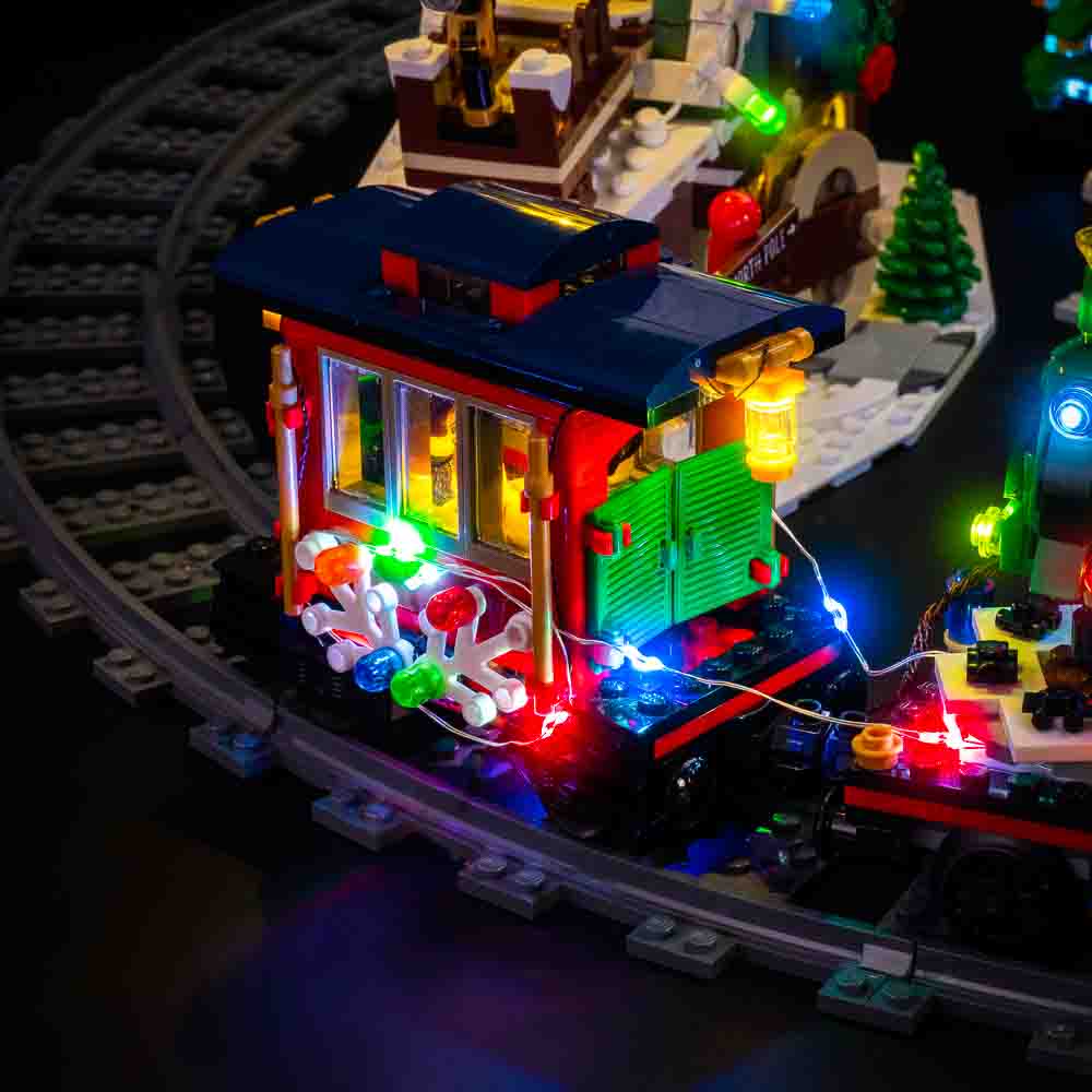 LEGO® Winter Holiday Train 10254 Light Kit – Light My USA