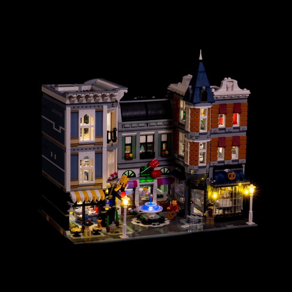 Klage Dalset relæ LEGO® Assembly Square 10255 Light Kit – Light My Bricks USA
