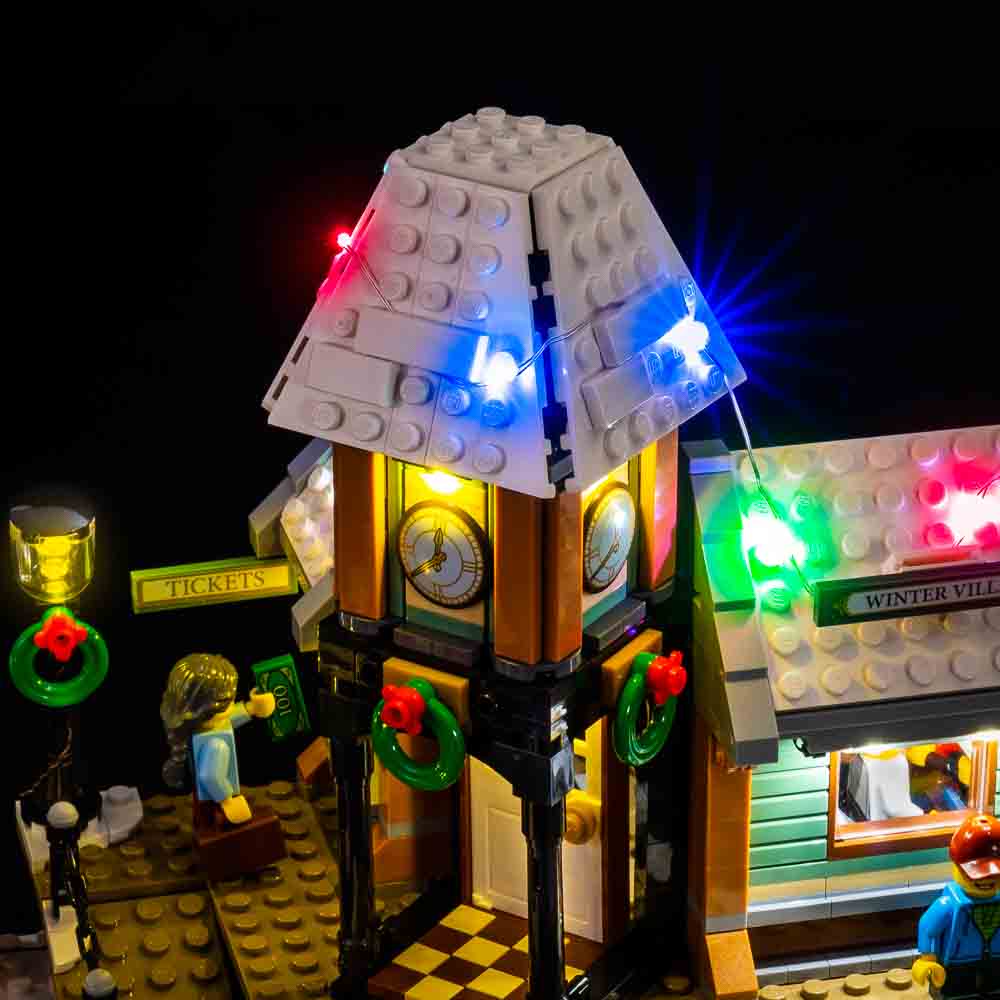 græsplæne Registrering sympati LEGO® Winter Village Station 10259 Light Kit – Light My Bricks USA