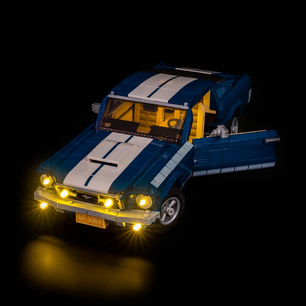 Fedt ægtefælle Produktion LEGO® Ford Mustang GT 10265 Light Kit – Light My Bricks USA