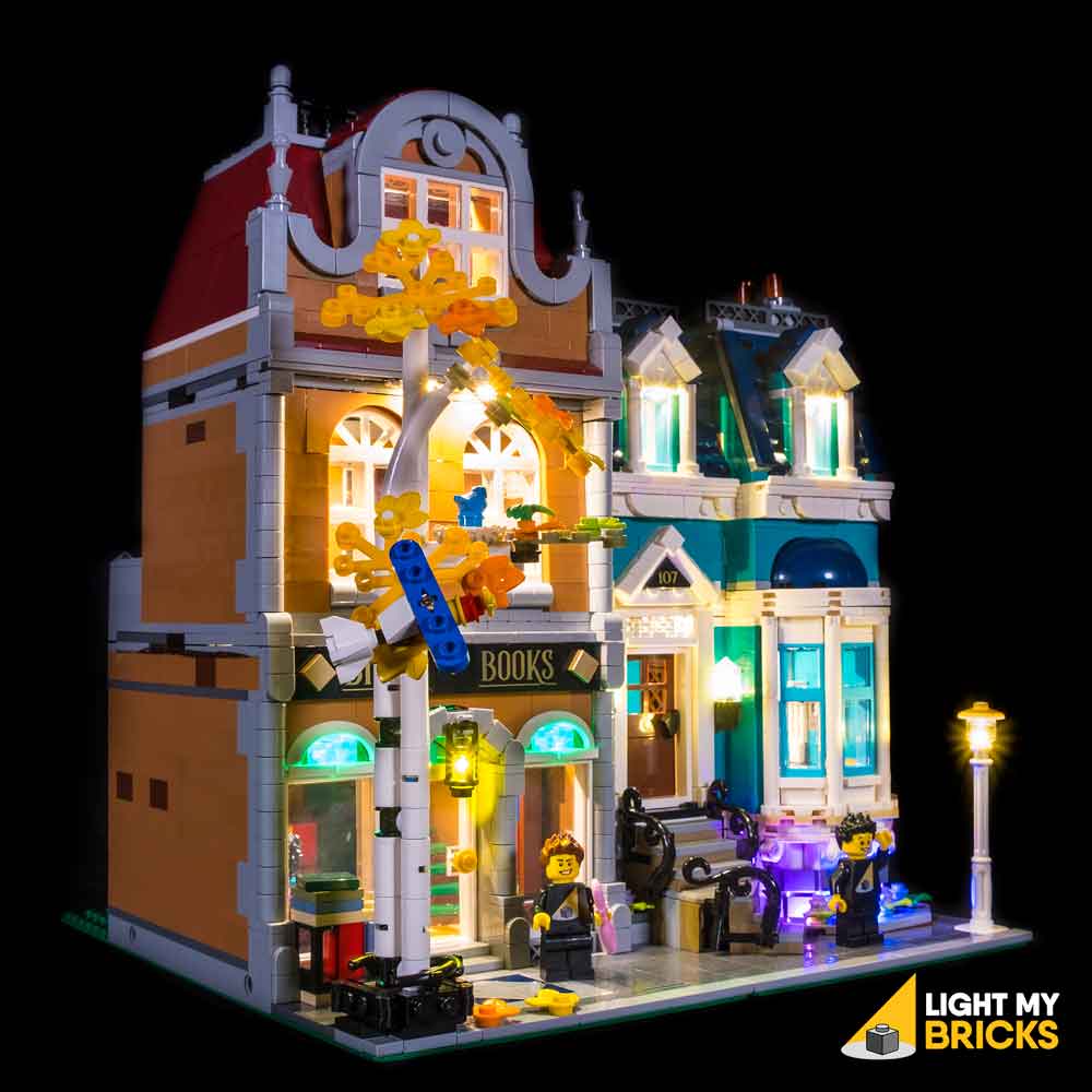 Dem Glamour Menstruation LEGO® Bookshop 10270 Light Kit – Light My Bricks USA