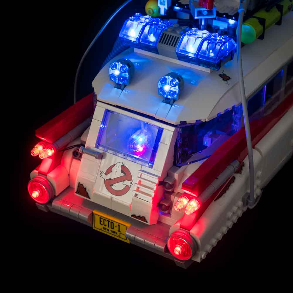 LEGO® Ghostbusters Ecto-1 10274 Light & Sound Kit – Light My Bricks USA