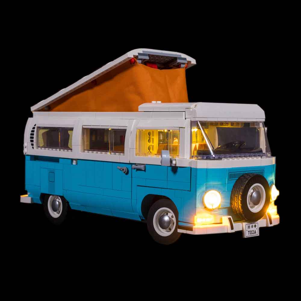 Lego Volkswagen T1 Camper Van 10220 Light  Lego Creator Set light kit –  Lightailing
