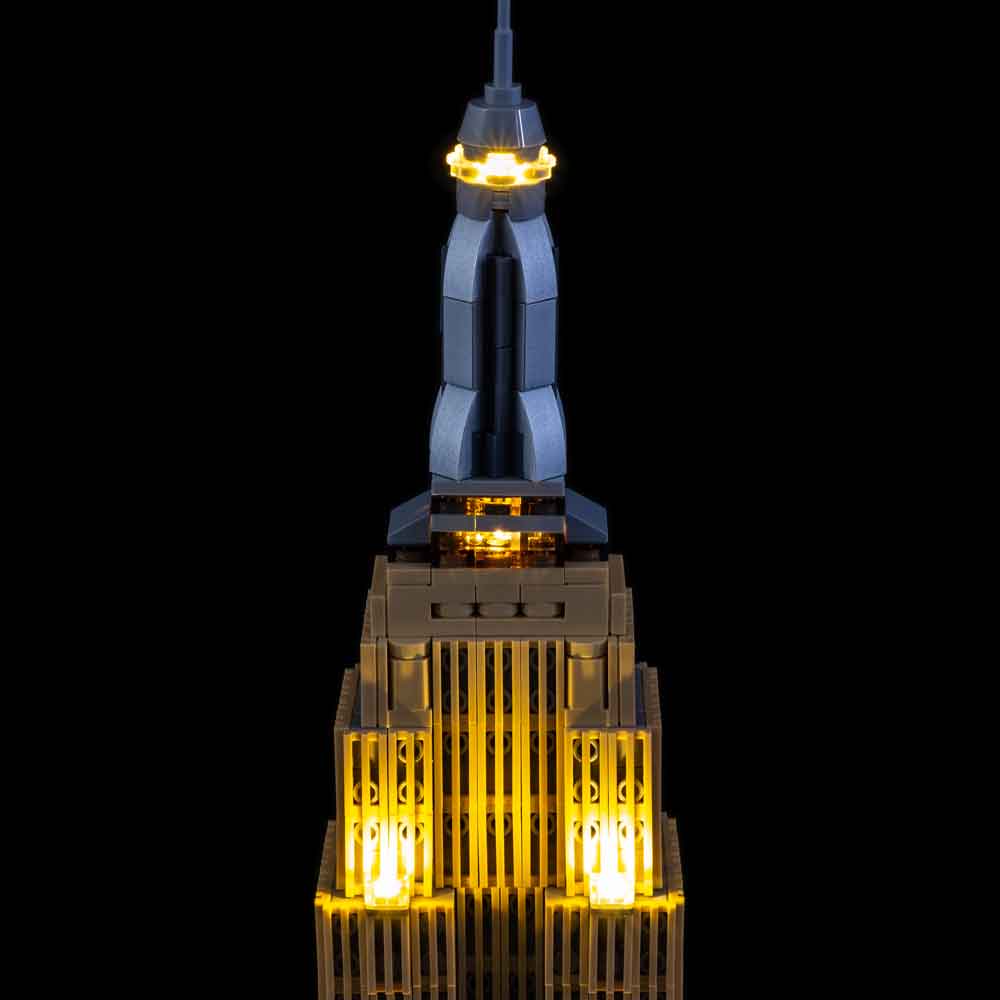 trone Oxide fossil LEGO® Empire State Building 21046 Light Kit – Light My Bricks USA