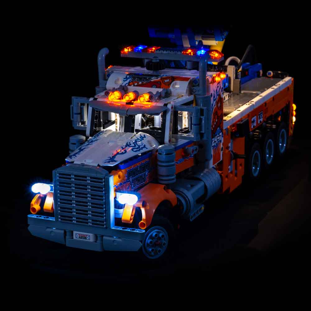 LEGO® Heavy-Duty Truck #42128 Light Kit – Light My USA