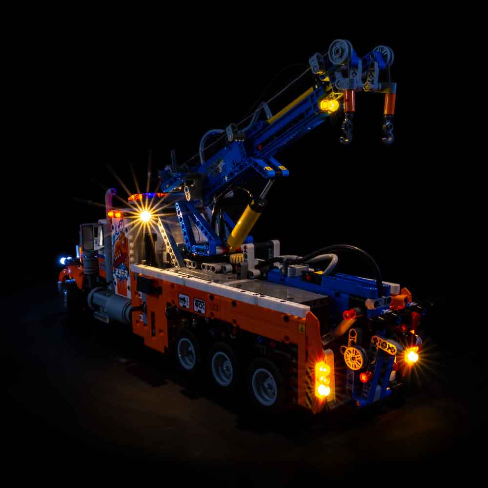 LEGO® Heavy-Duty Tow Truck #42128 Light Kit – Light My Bricks USA