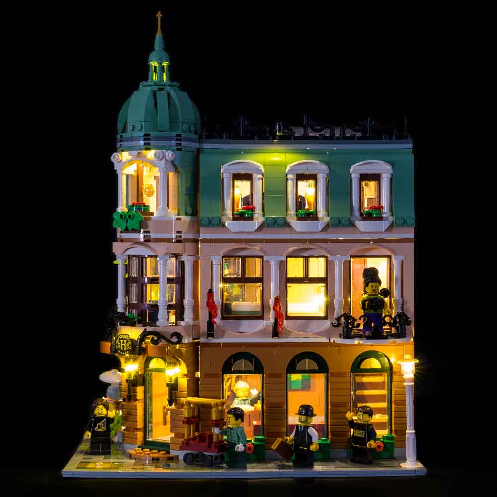 Boutique Hotel #10297 Light Kit - Lego Light Kit - Light My Bricks