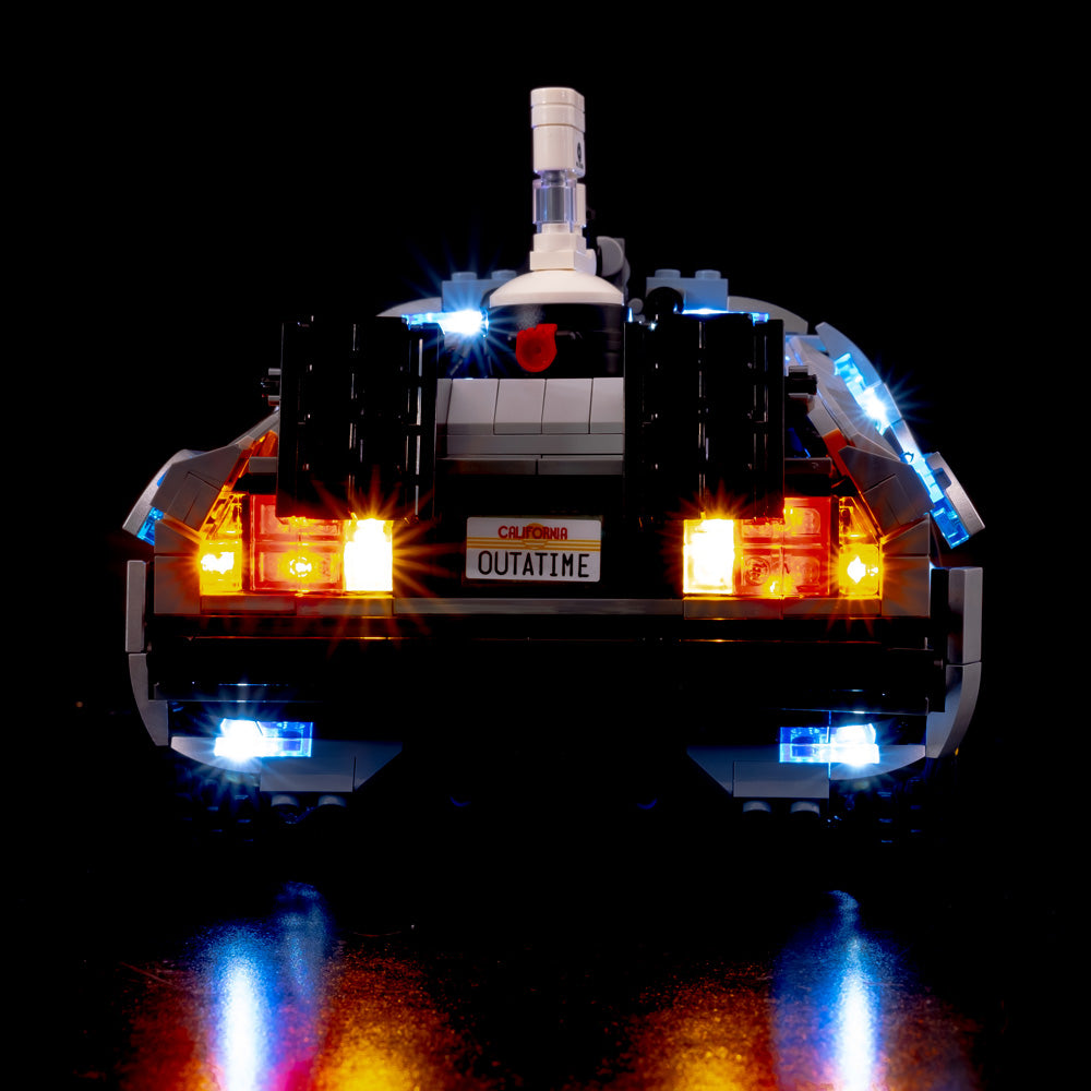  VONADO Light Kit for Lego Delorean 10300 - Lego Sets Not  Included, Led Lighting Kit for Lego Back to The Future Time Machine  Time-Travel Car (Standard Version) : Toys & Games
