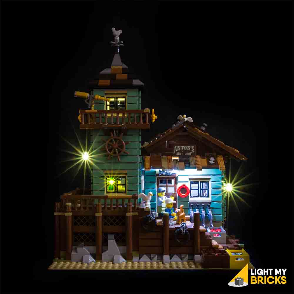 Lego® Old Fishing Store 21310 Light Kit – Light My Bricks Usa