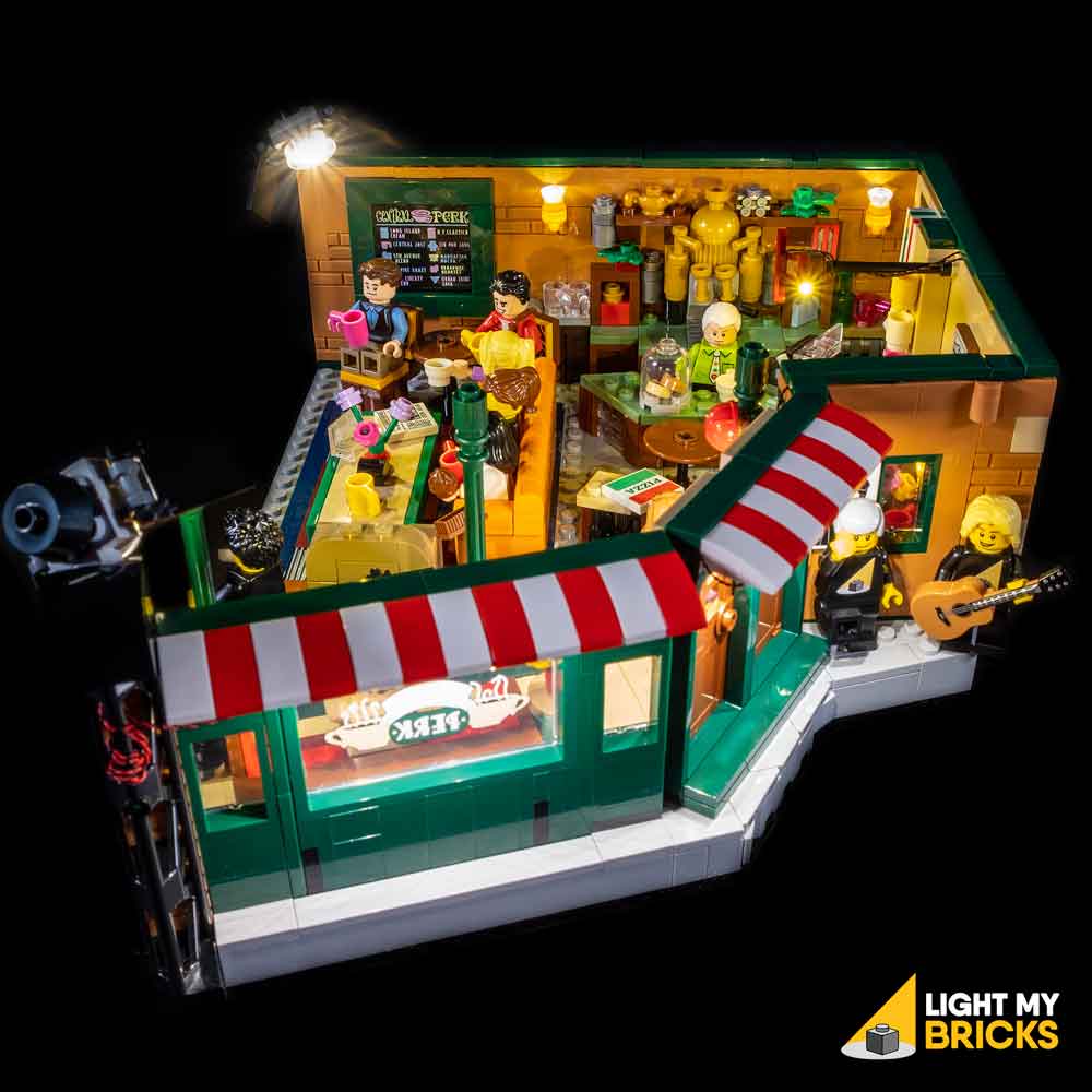 LED kit for Ideas Friends The Television Series Central Perk LEGOs 21319  Light