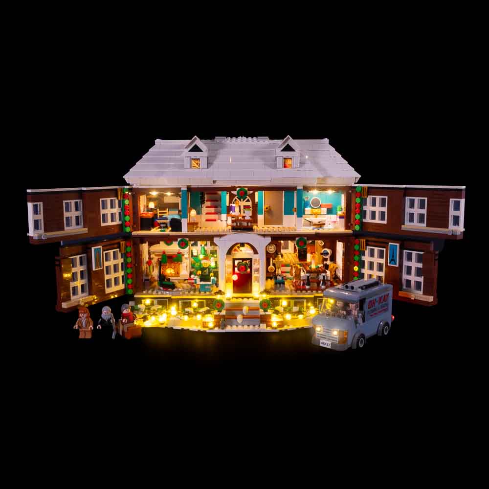 BrickBling LED Lighting for Lego Home Alone 21330 Building Kit, Newest  Sound Version Light for Lego 21330, Play Music (Not Included The Model)