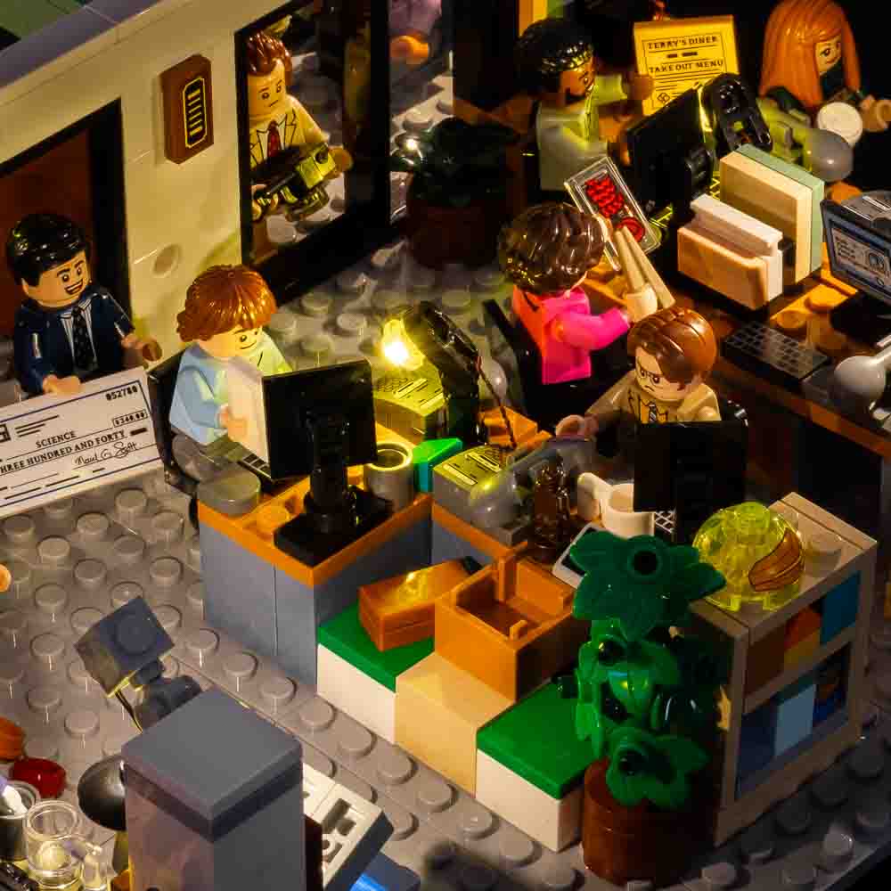 LEGO The Office #21336 Light – Light My Bricks USA