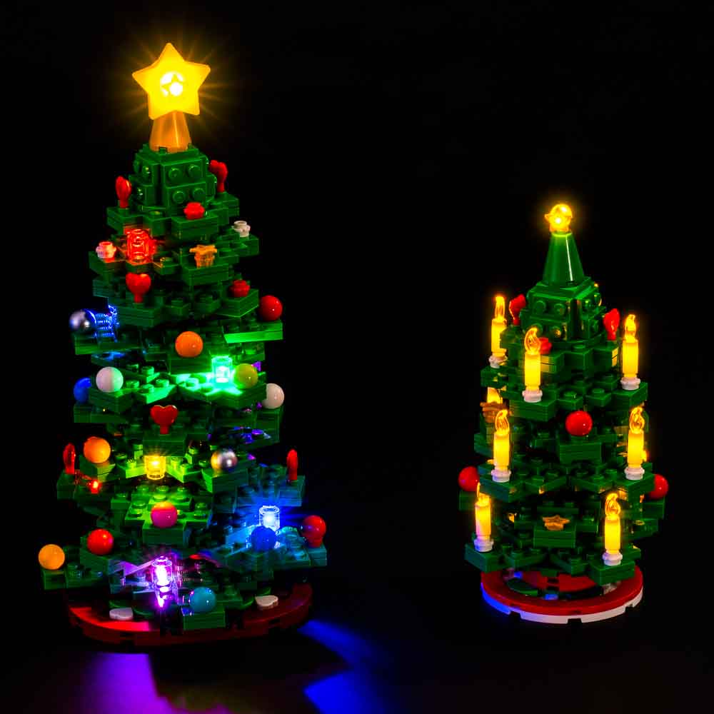Christmas Tree 2-in-1 #40573 Light Kit - Lego Light Kit - Light My Bricks