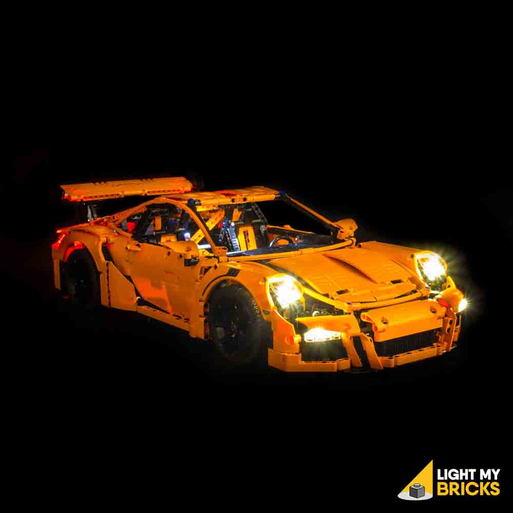 Baron Indflydelse Rettsmedicin LEGO® Porsche 911 GT3 RS 42056 Light Kit – Light My Bricks USA
