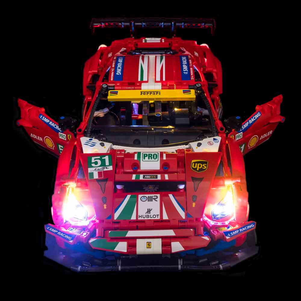Lego Technic Ferrari 488 GTE “AF Corse #51” 42125 voiture course