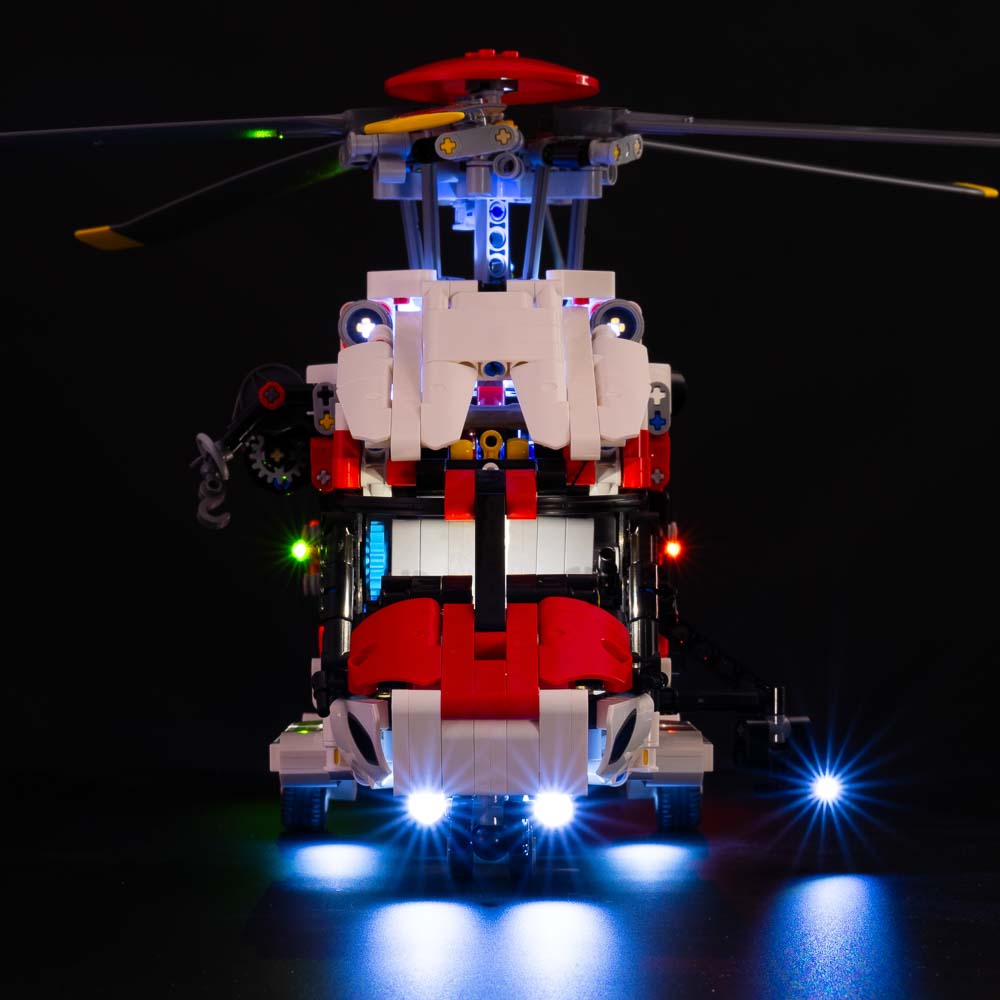 Ord Tåler I modsætning til LEGO Airbus H175 Rescue Helicopter #42145 Light Kit – Light My Bricks USA