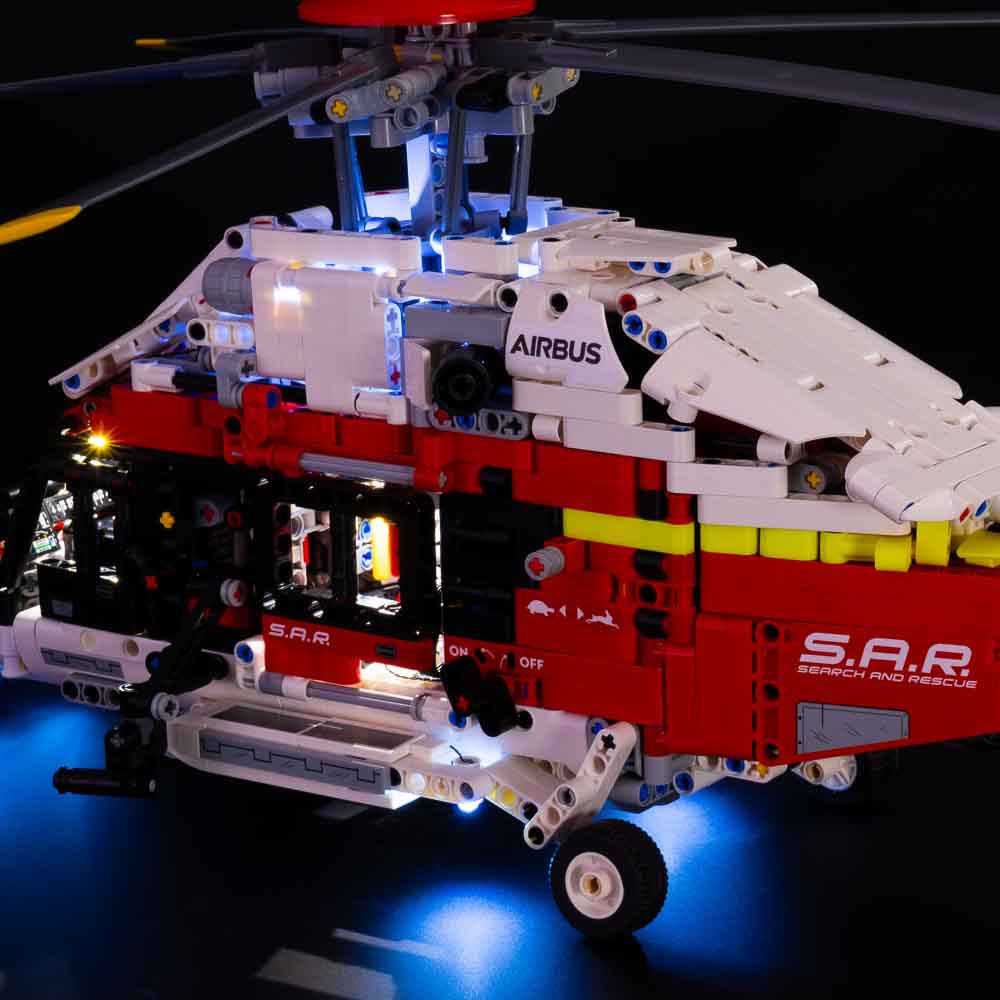 Ord Tåler I modsætning til LEGO Airbus H175 Rescue Helicopter #42145 Light Kit – Light My Bricks USA