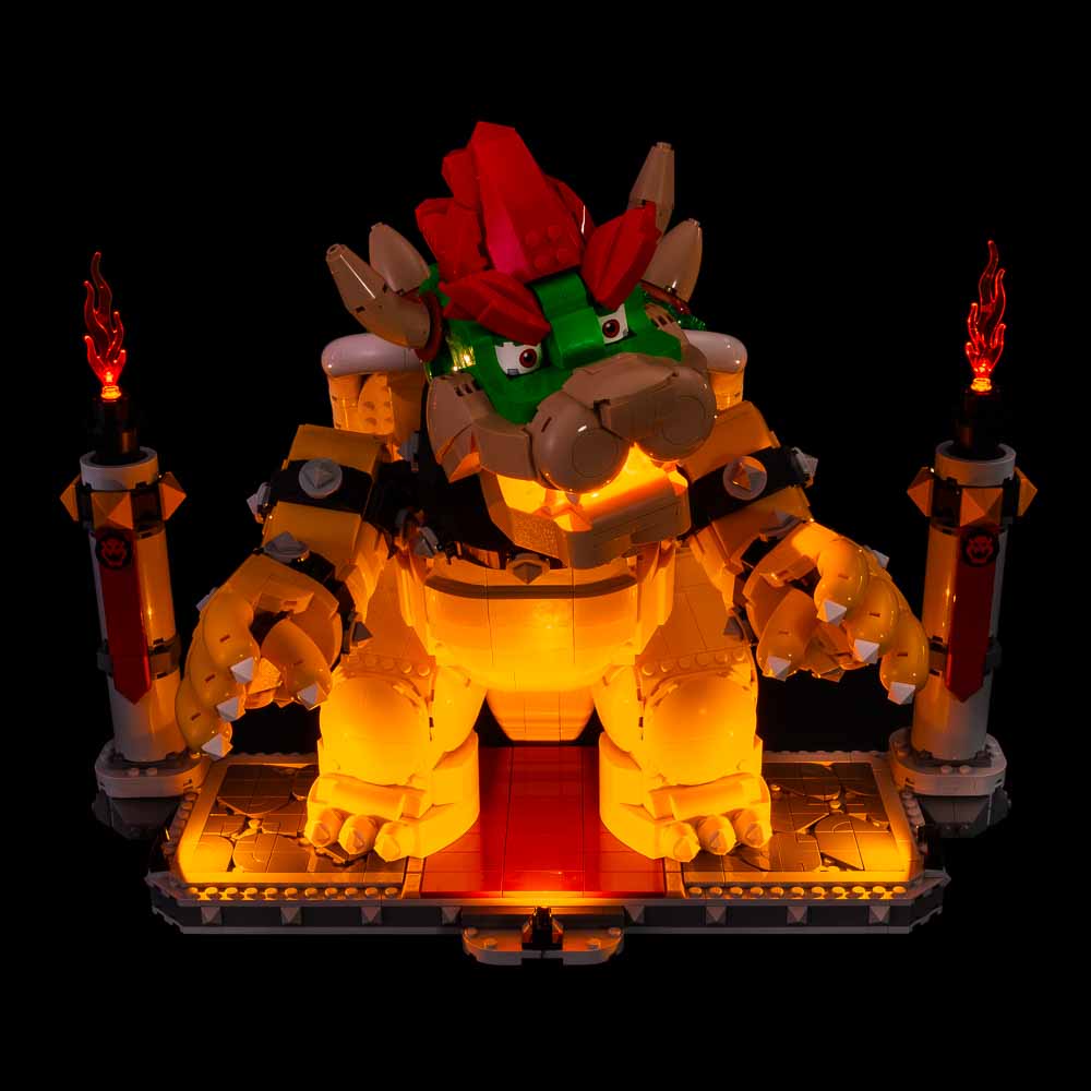 Led Light Kit for The Mighty Bowser - Compatible with LEGO® 71411 (Classic)