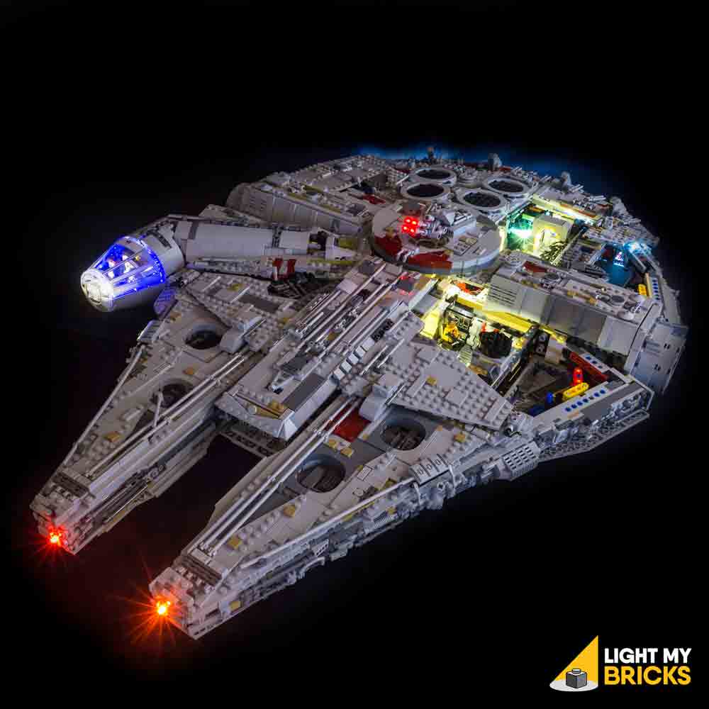 Quilt eksekverbar Som LEGO® Star Wars UCS Millennium Falcon 75192 Light Kit – Light My Bricks USA