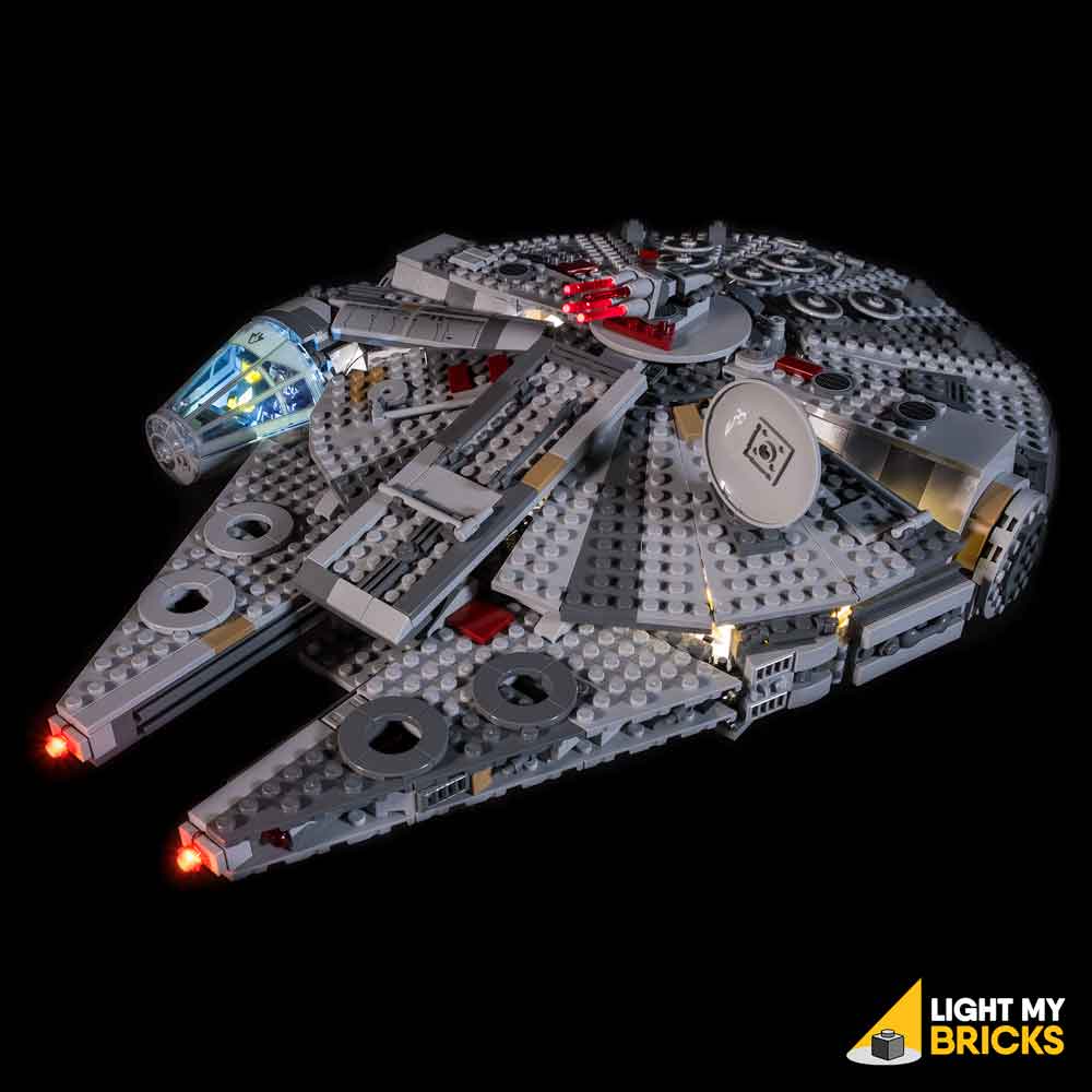 LEGO® Star Wars Millennium Falcon 75257 Light Kit – Light My Bricks USA