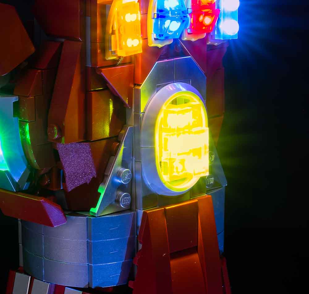 Kit de lumière pour LEGO® 76223 Le Iron Man Nano Gant de l'infini, 59.90 CHF