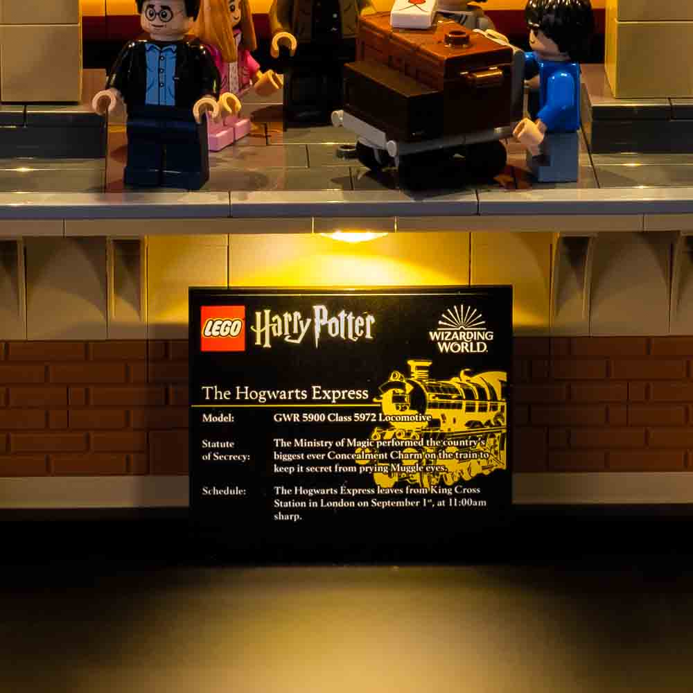 Mini LEGO Harry Potter Hogwarts Express! (Tutorial) 